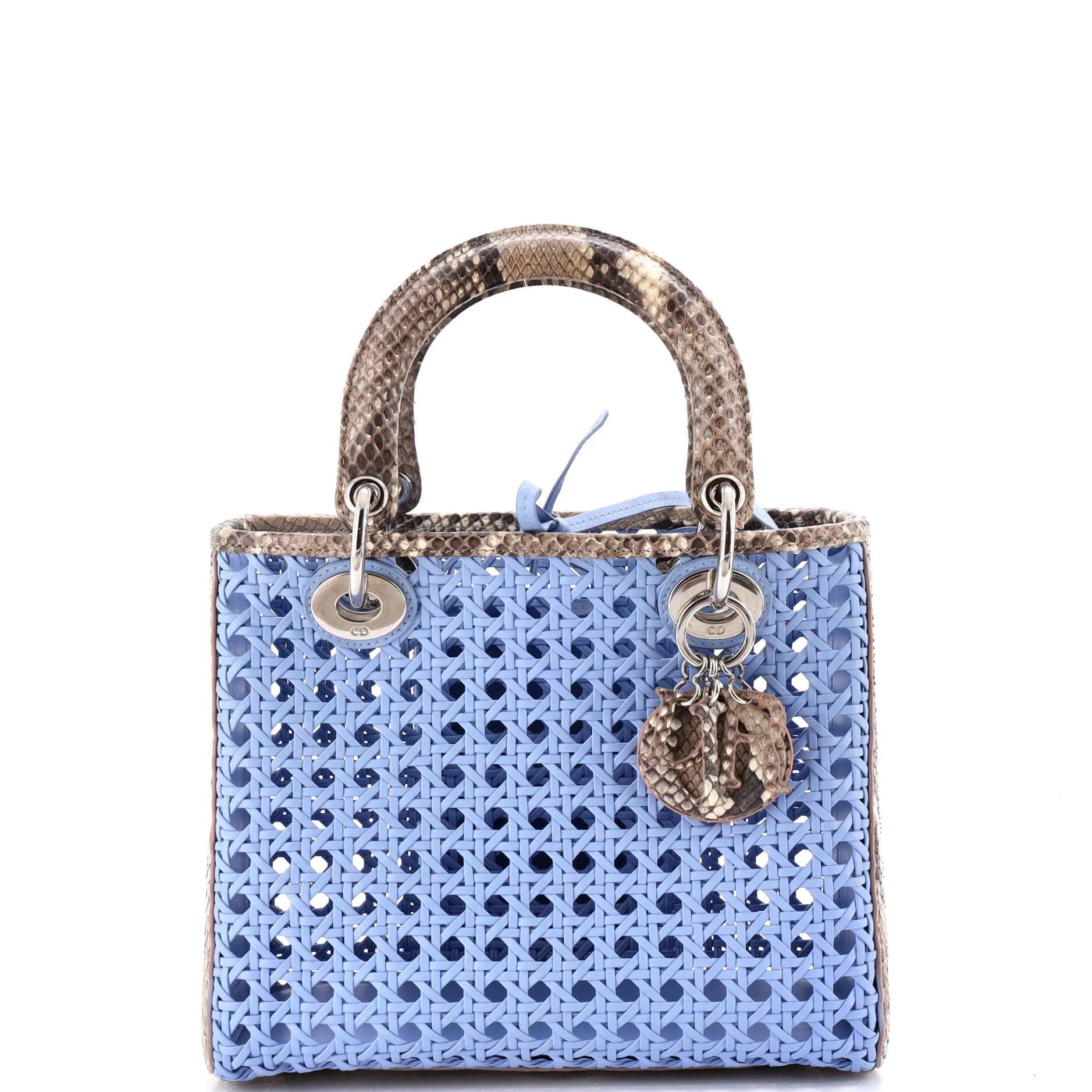 Exotic leathers handbag