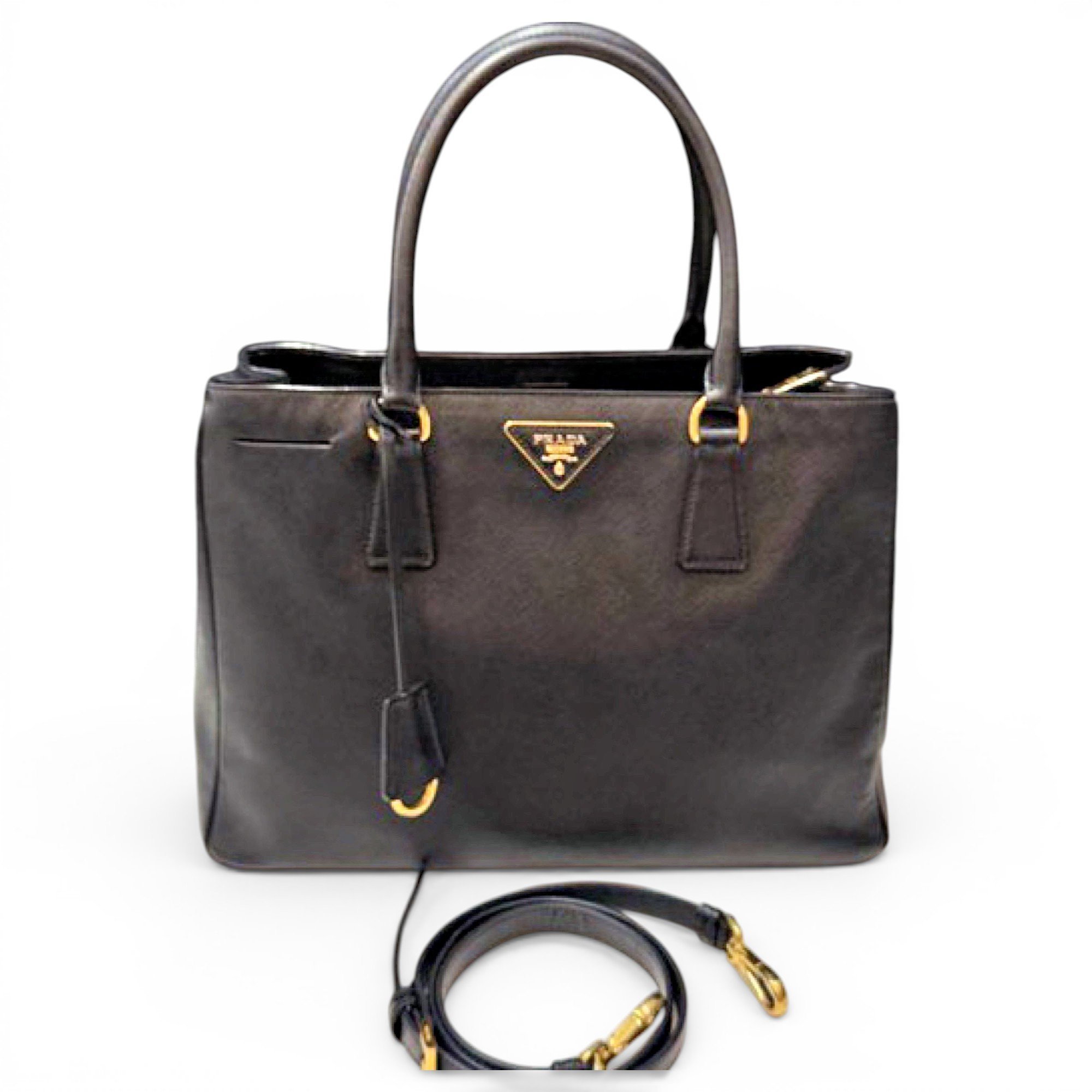 Galleria leather handbag