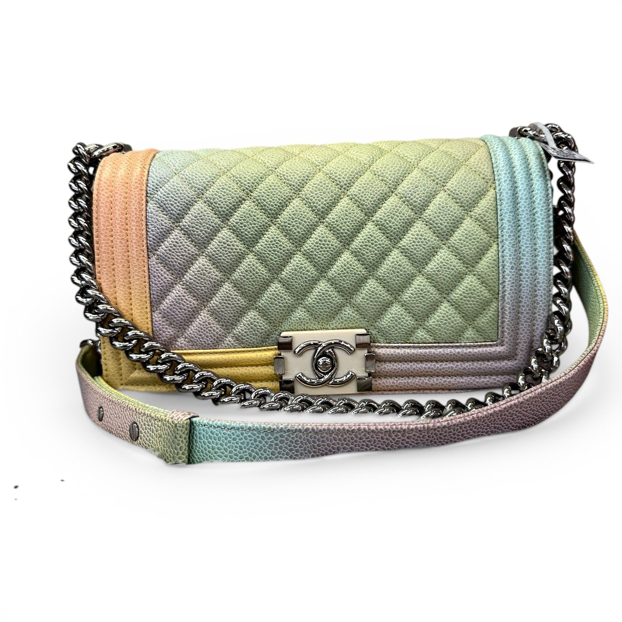 Boy leather crossbody bag