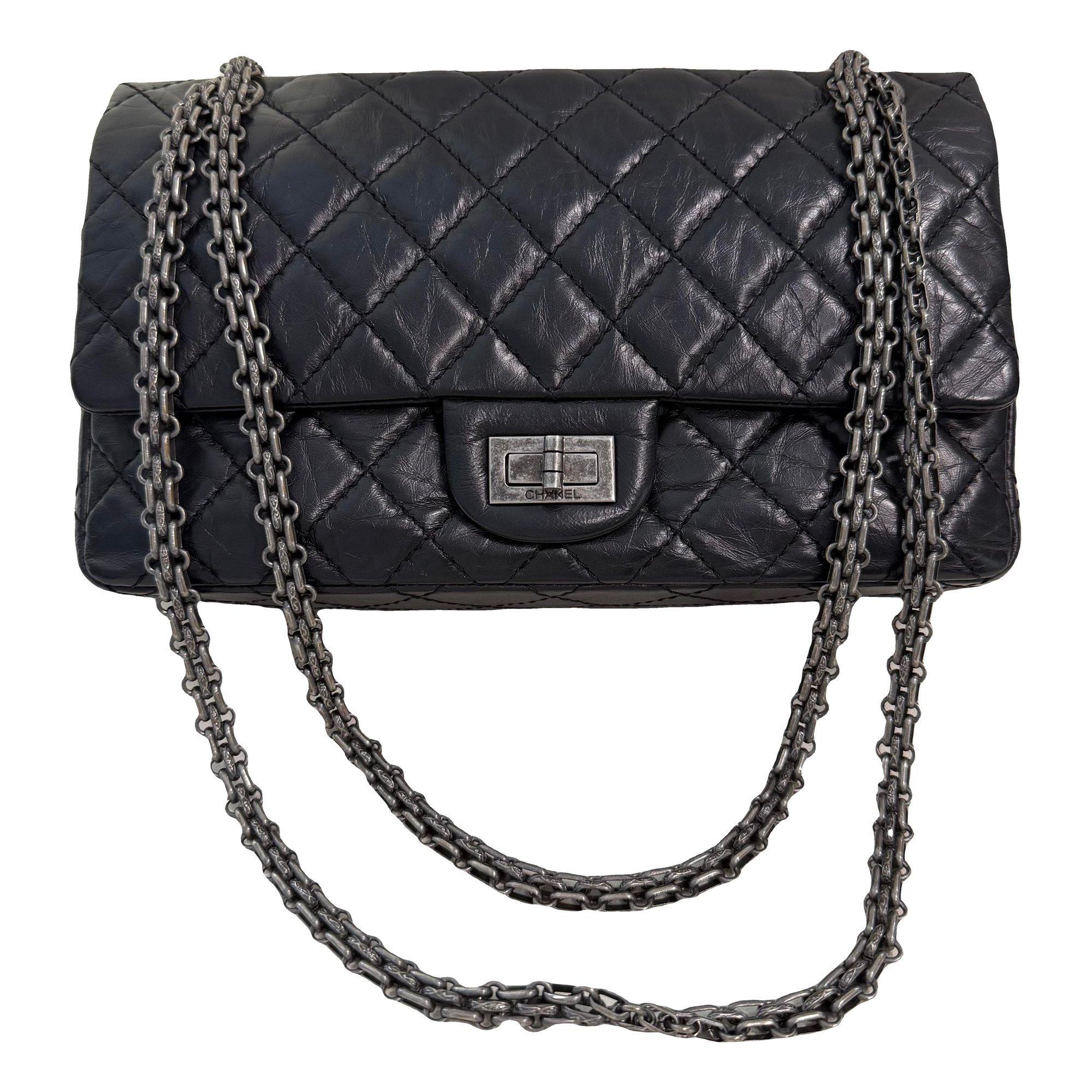 2.55 leather handbag