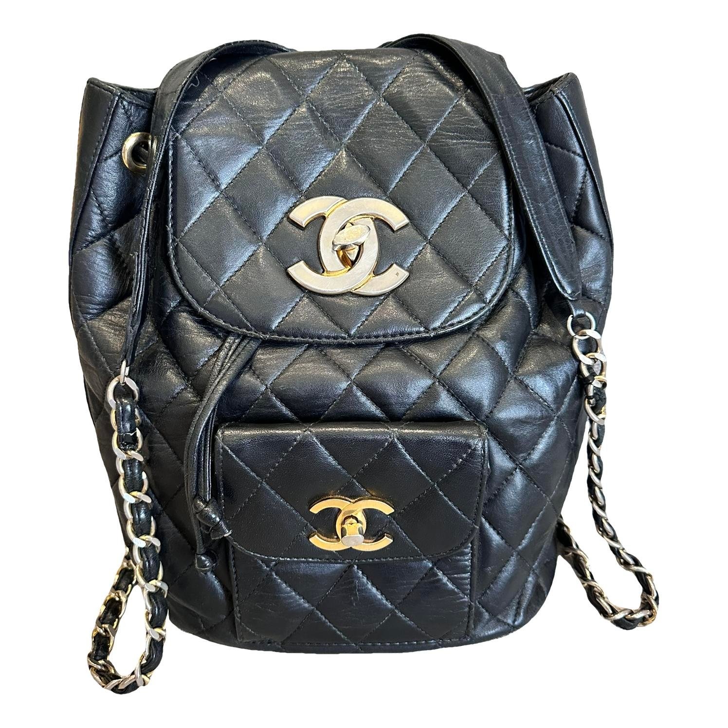 Duma leather backpack