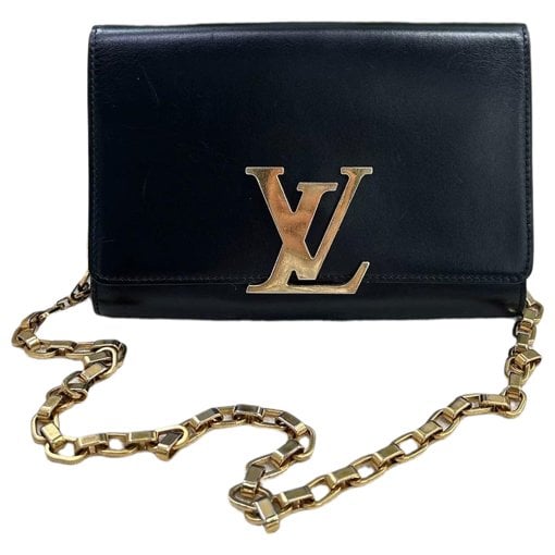 Louise leather crossbody bag