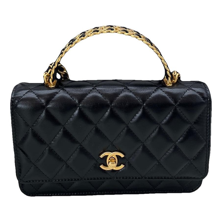 Wallet On Chain Timeless/Classique leather crossbody bag