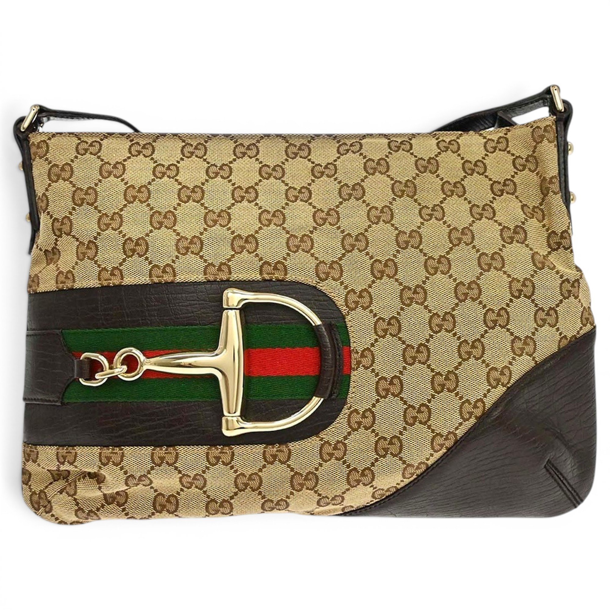 Ophidia leather crossbody bag