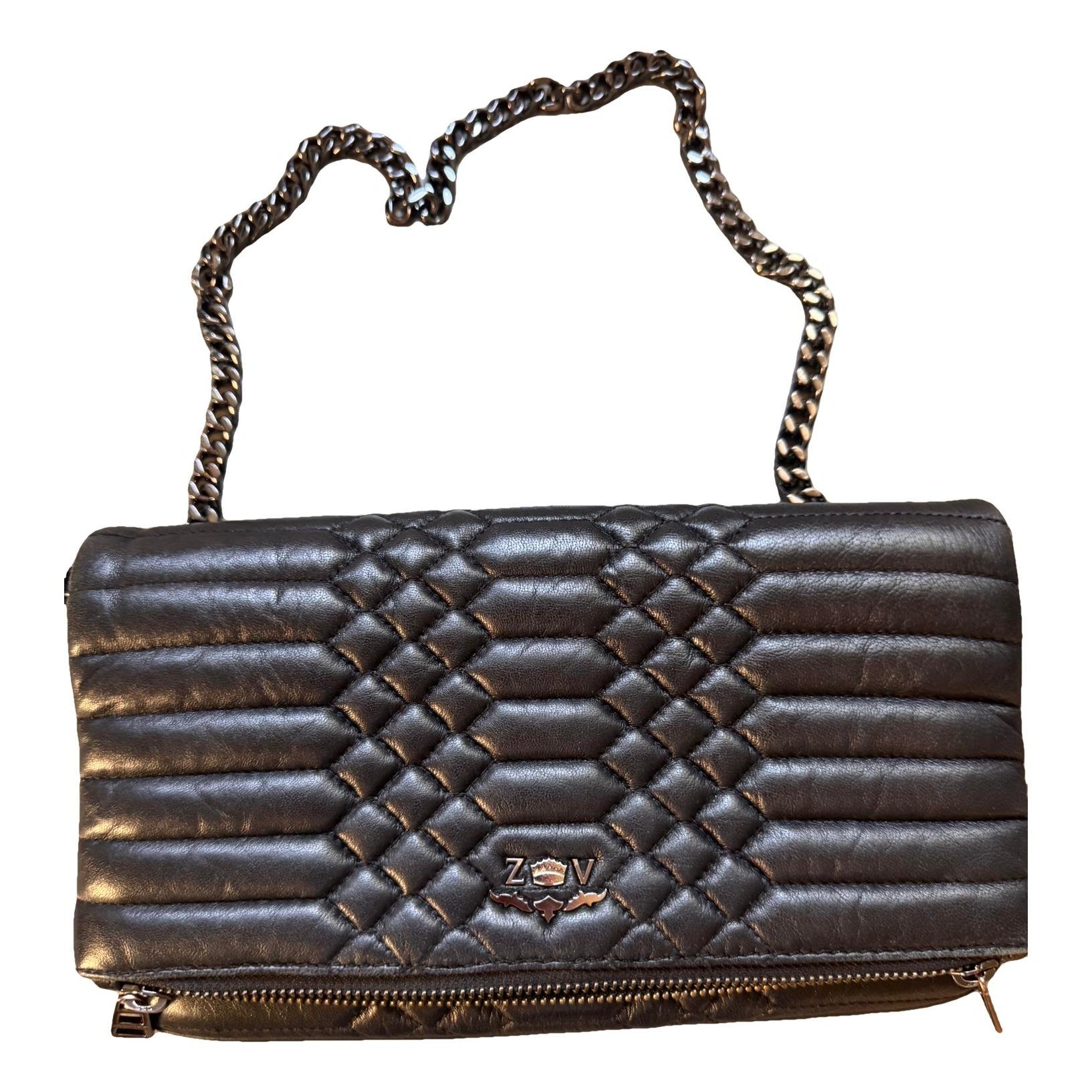 Rock leather crossbody bag