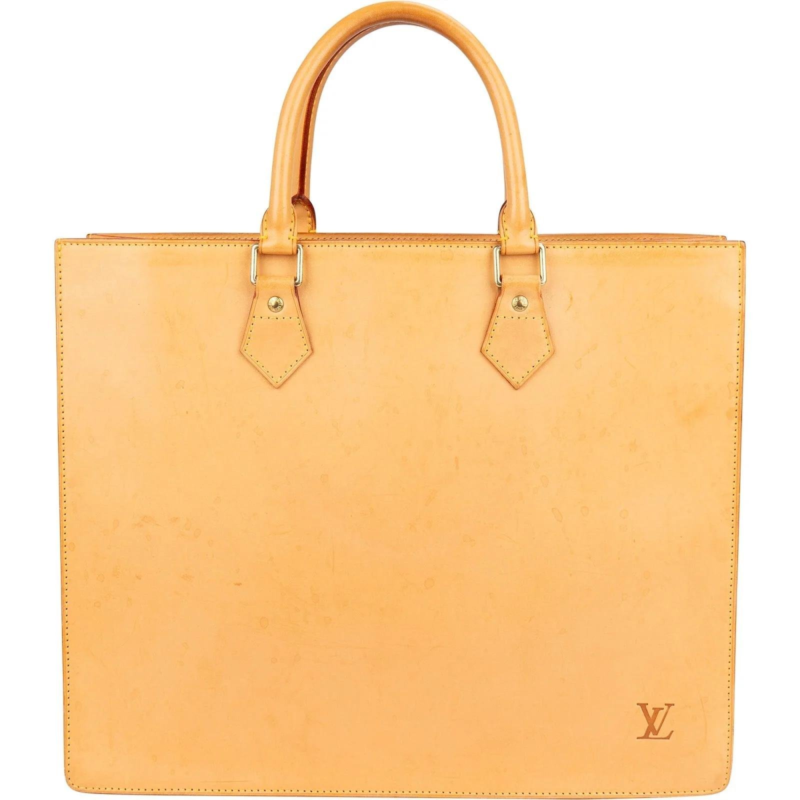 Louis Vuitton Plat leather handbag