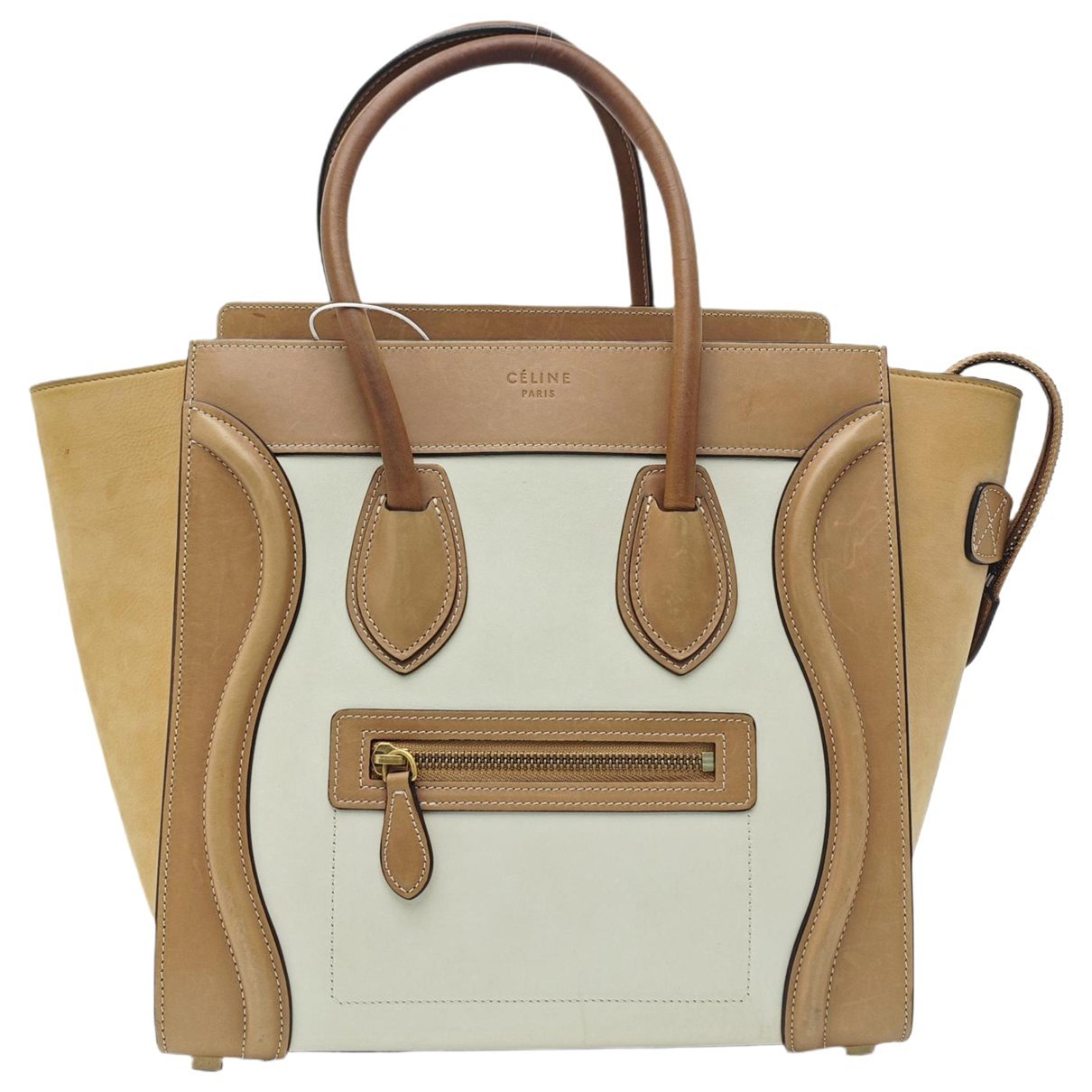 Luggage leather handbag