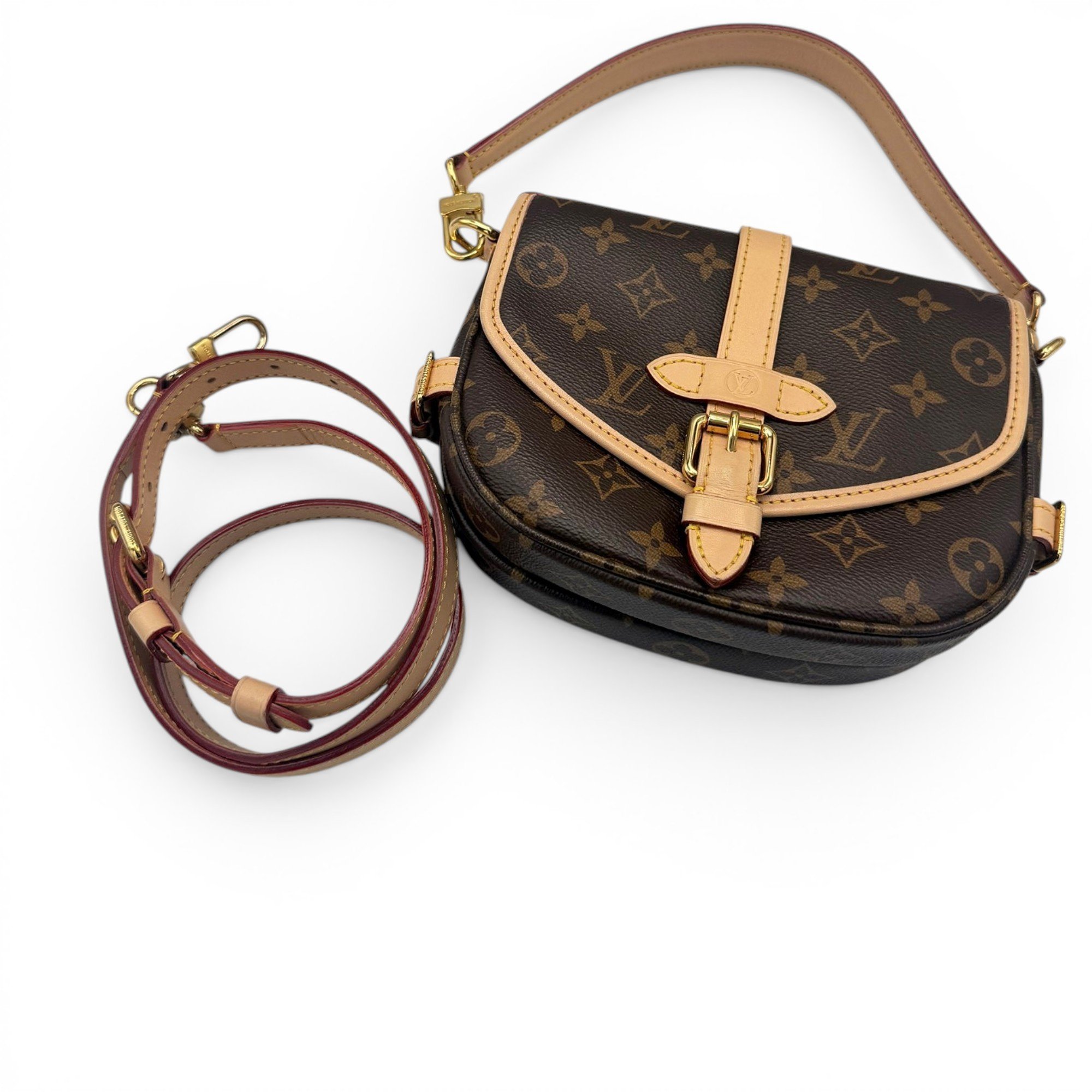 Leather crossbody bag