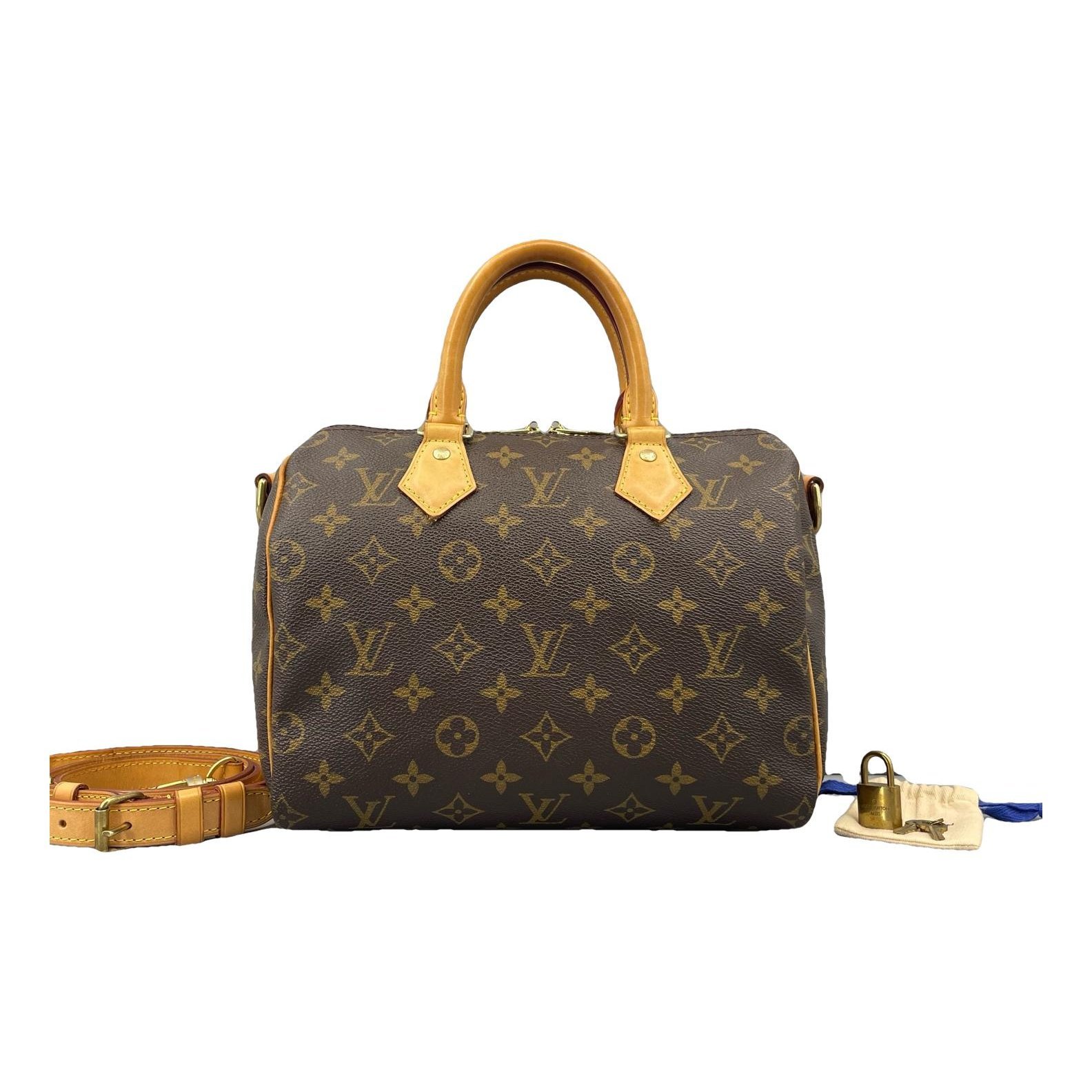 Speedy Bandoulière leather handbag