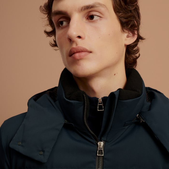 Navy Toundra Puffer Coat