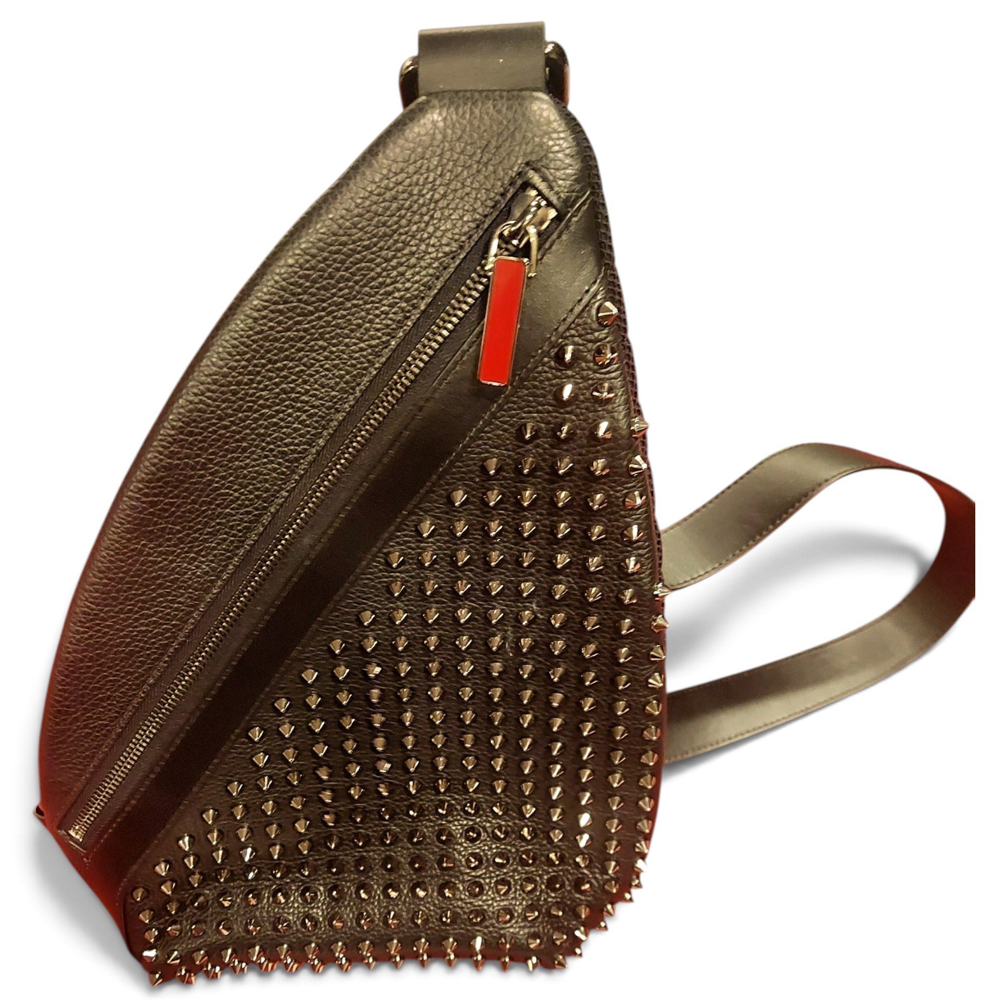 Leather crossbody bag