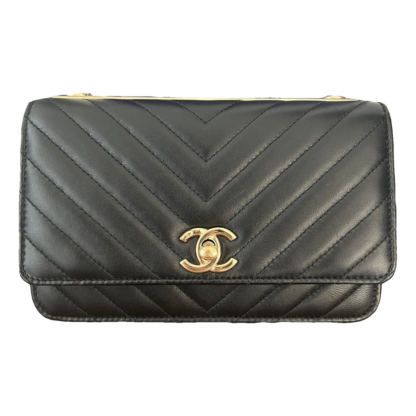 Trendy CC Wallet on Chain leather crossbody bag