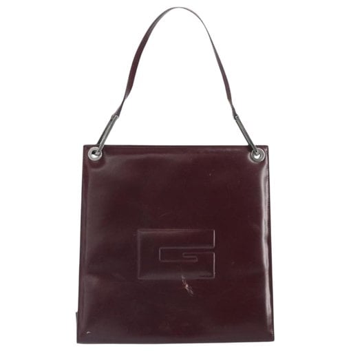 Patent leather handbag