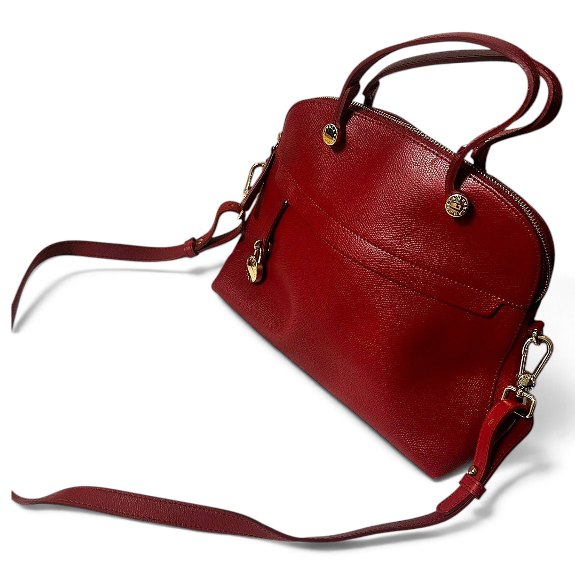 Leather handbag