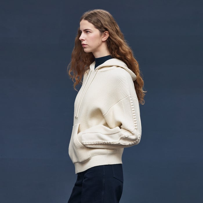 Blanc Naturel Hooded Sweater