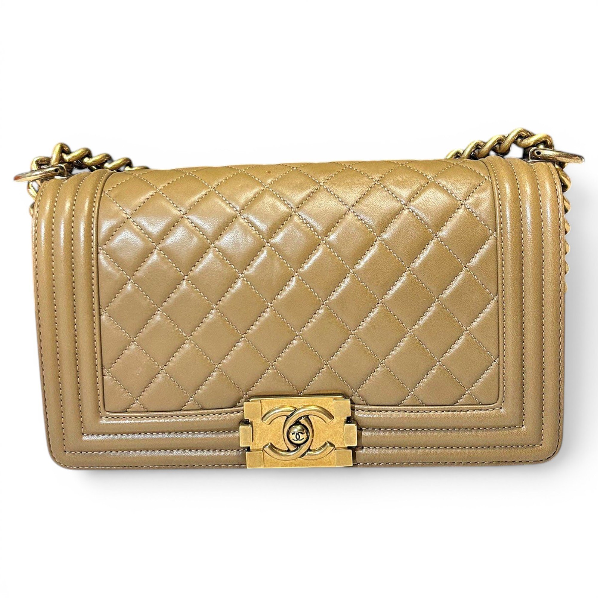 Boy leather crossbody bag
