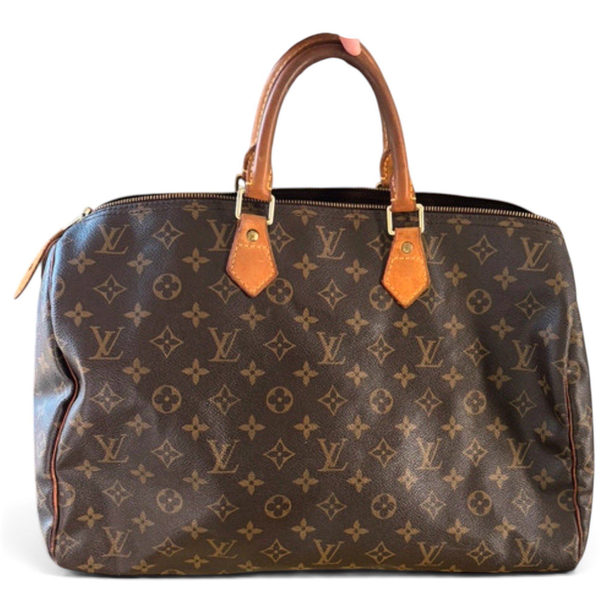 Speedy leather handbag