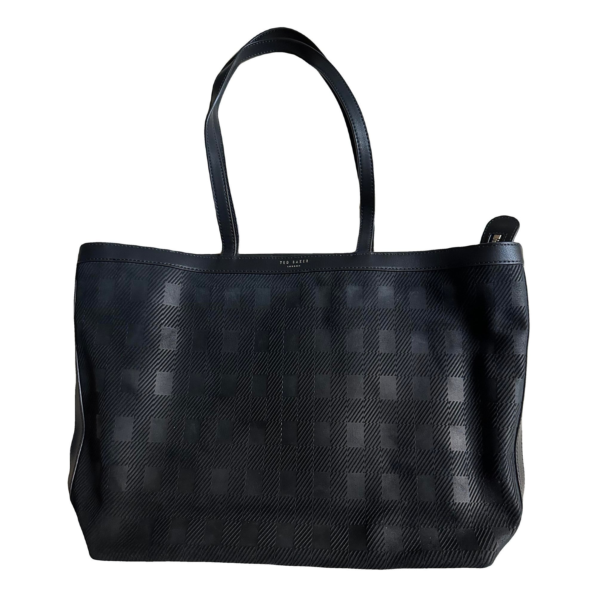Leather tote