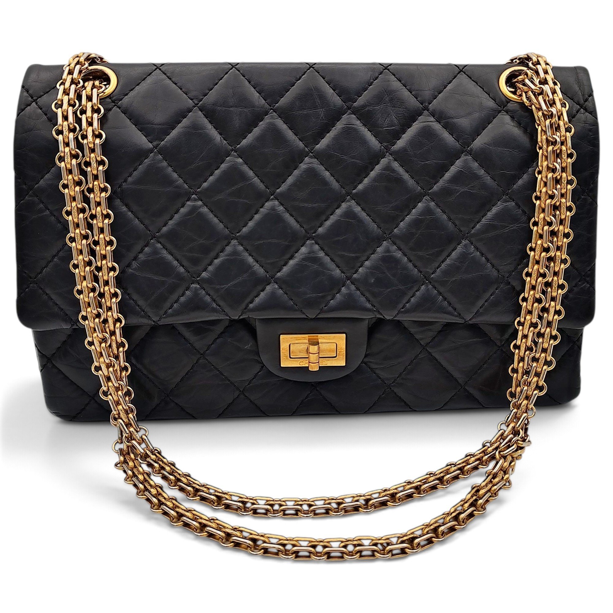 2.55 leather handbag