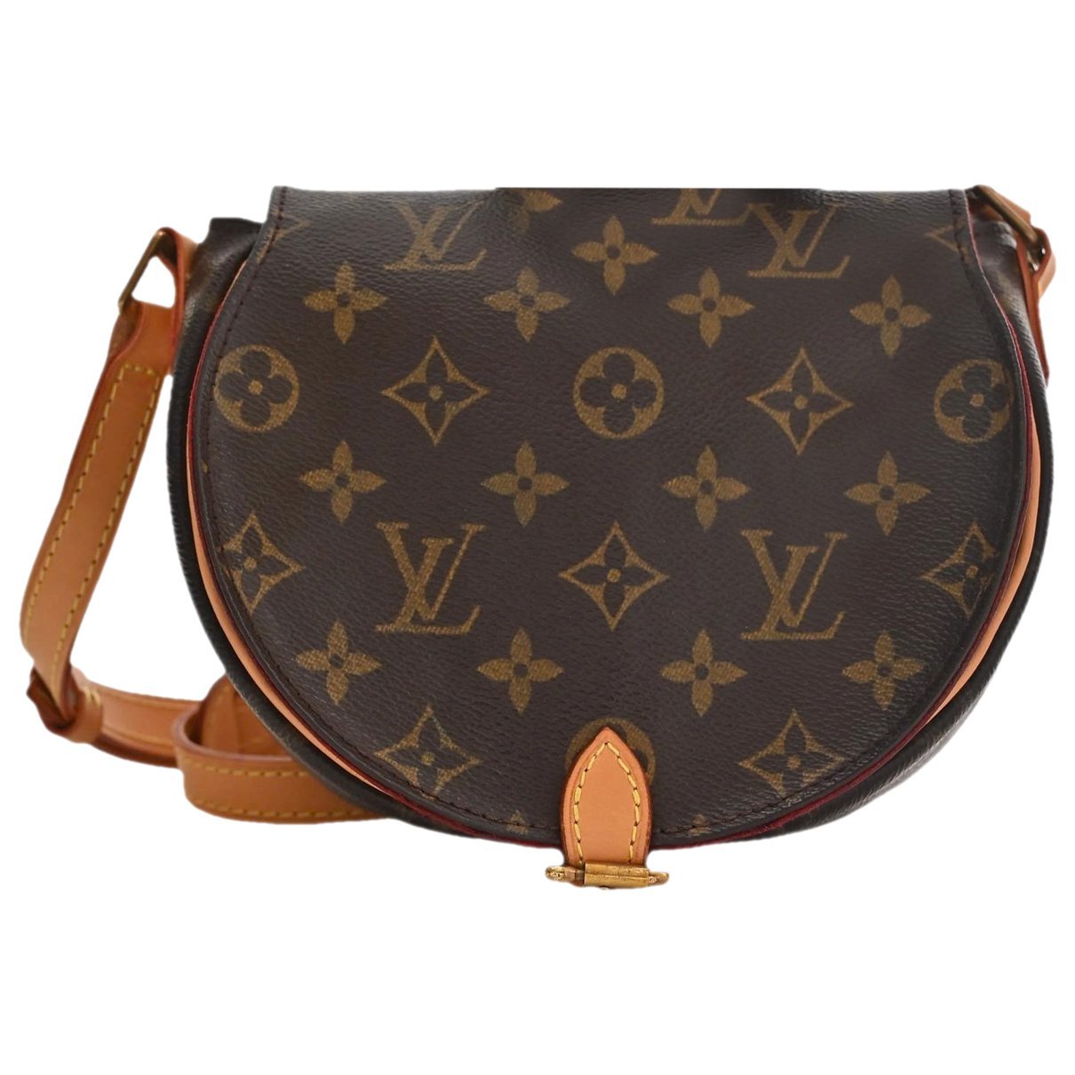 Tambourin leather crossbody bag
