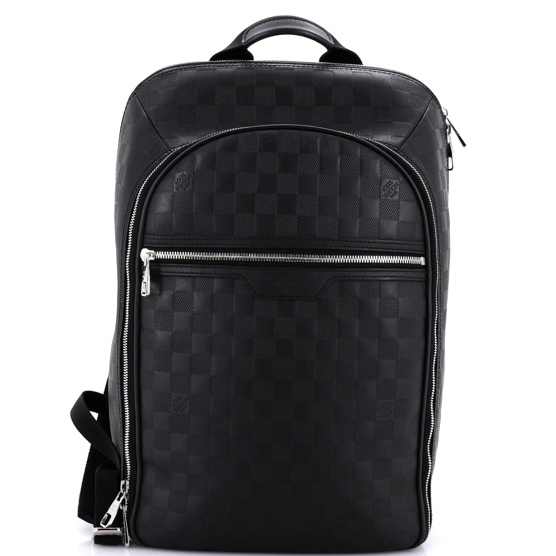 Leather backpack