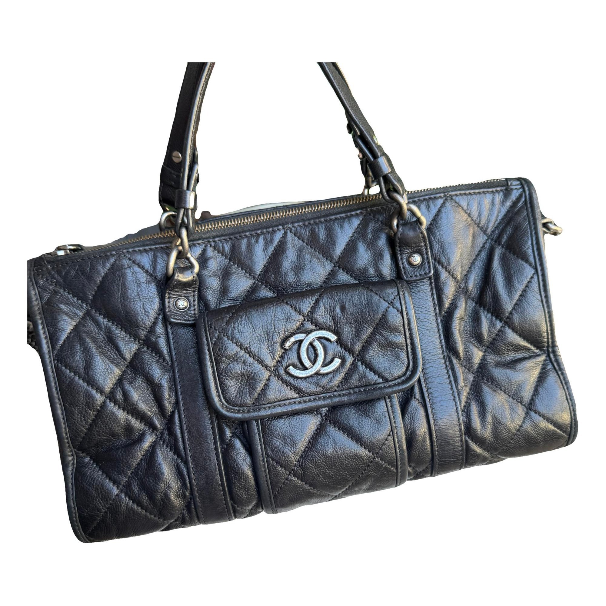 Leather handbag
