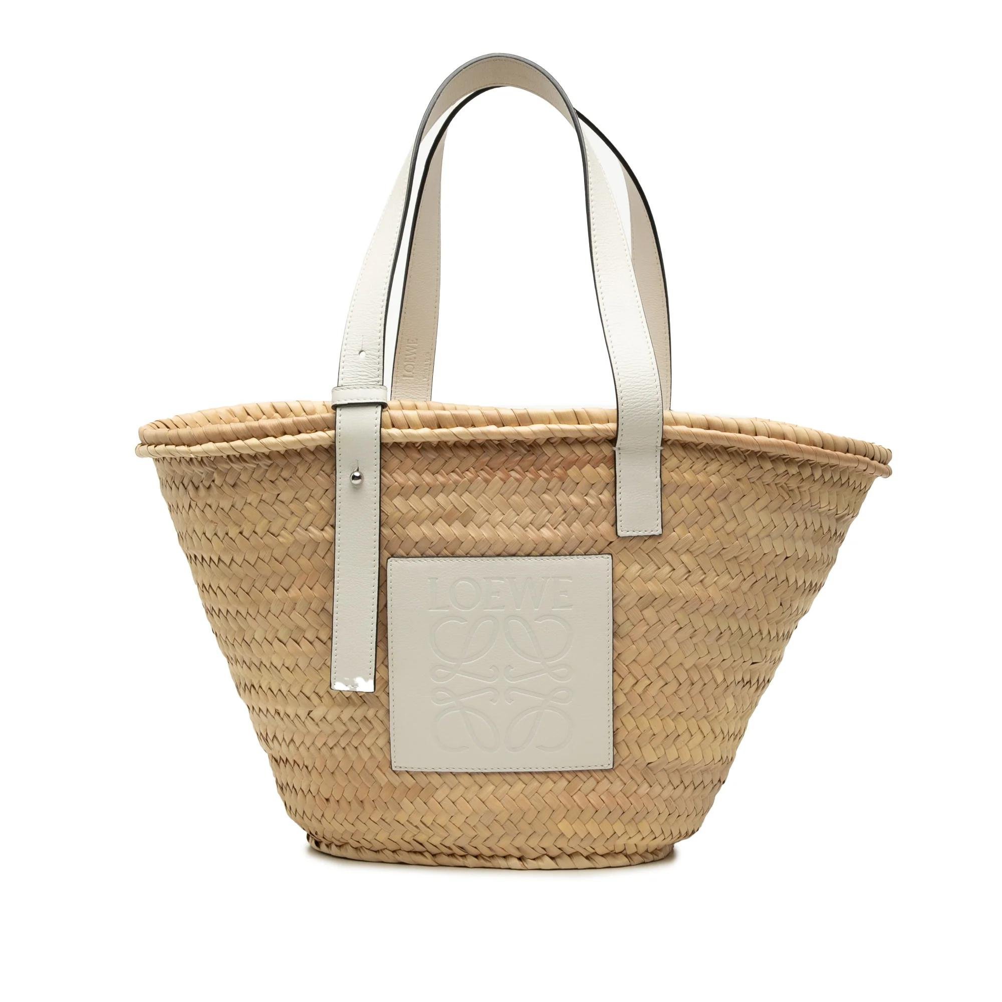Anagram leather tote