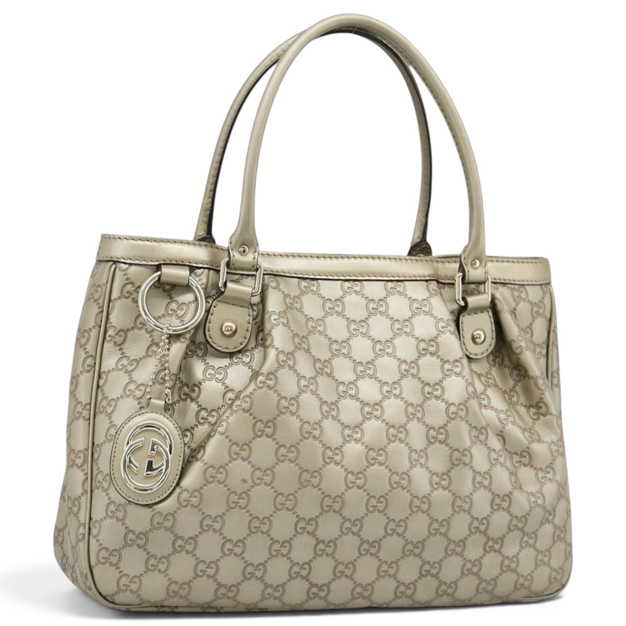 Sukey leather tote