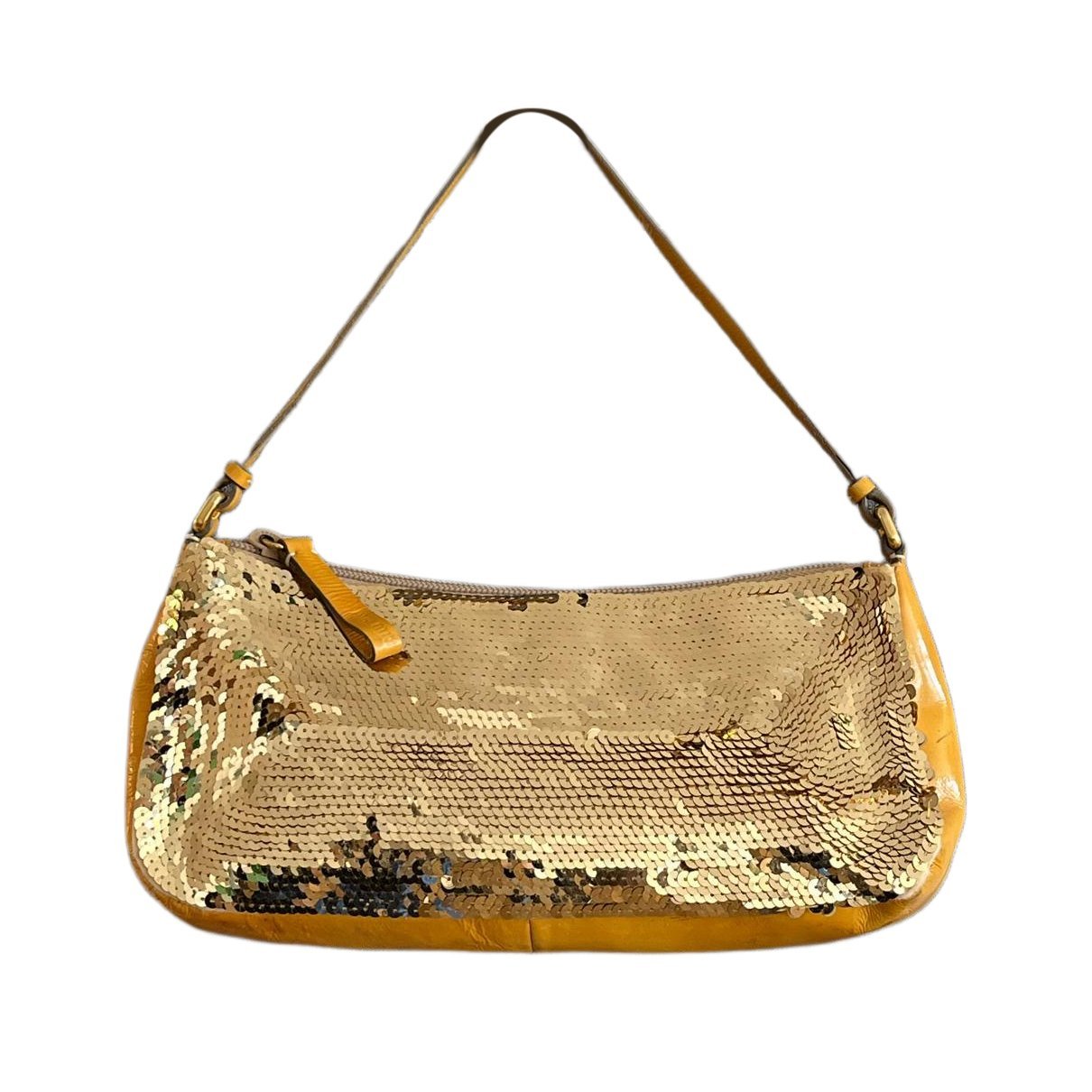 Patent leather handbag