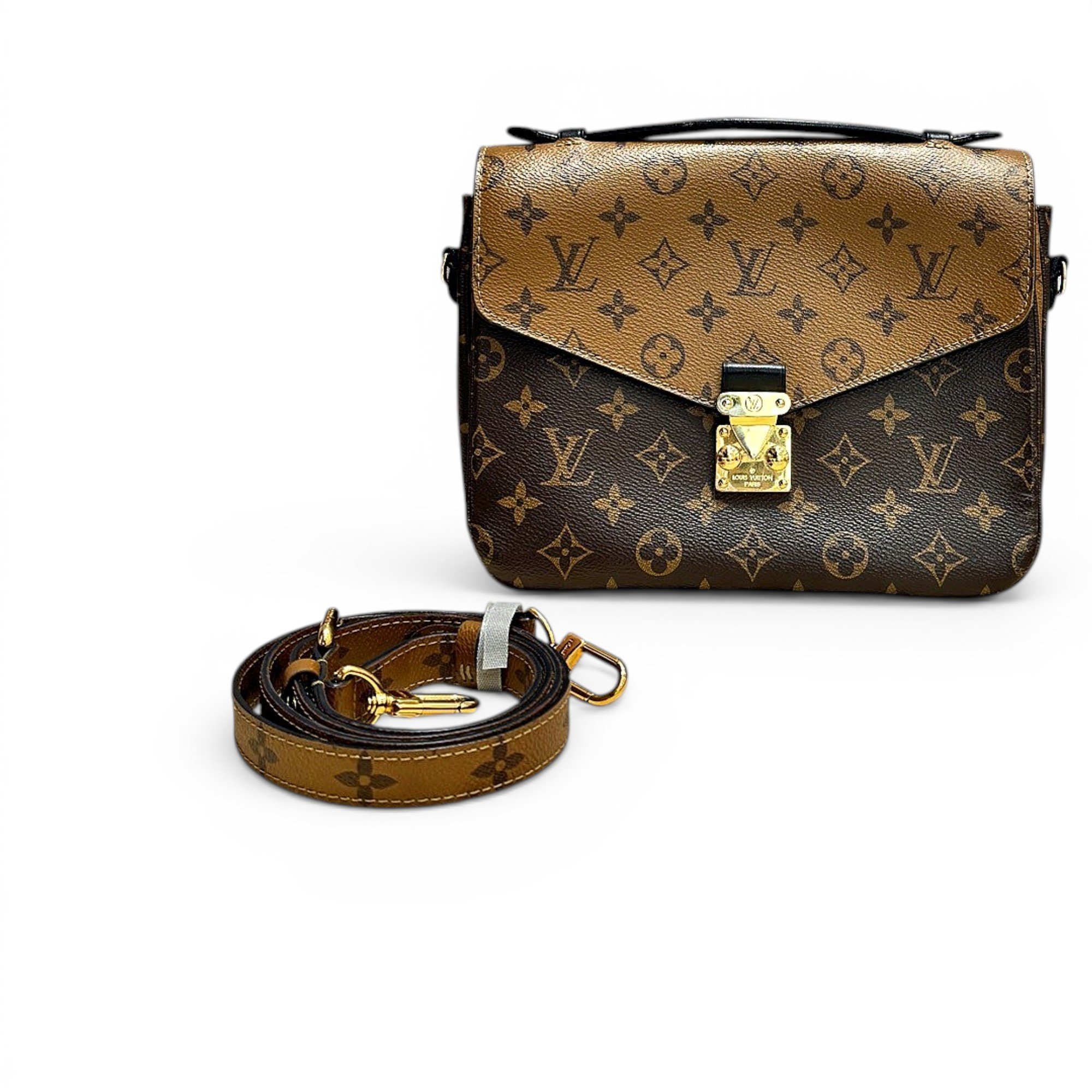 Metis leather handbag