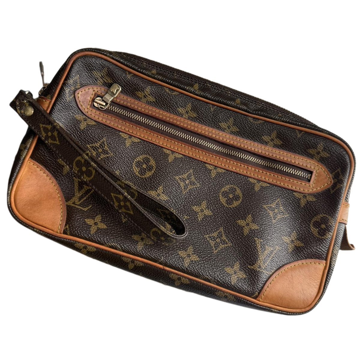 Marly Dragonne leather clutch bag