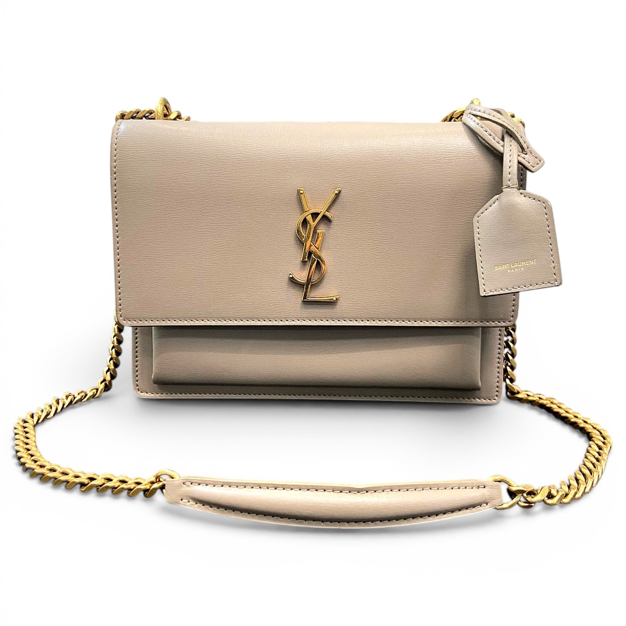 Sunset leather handbag