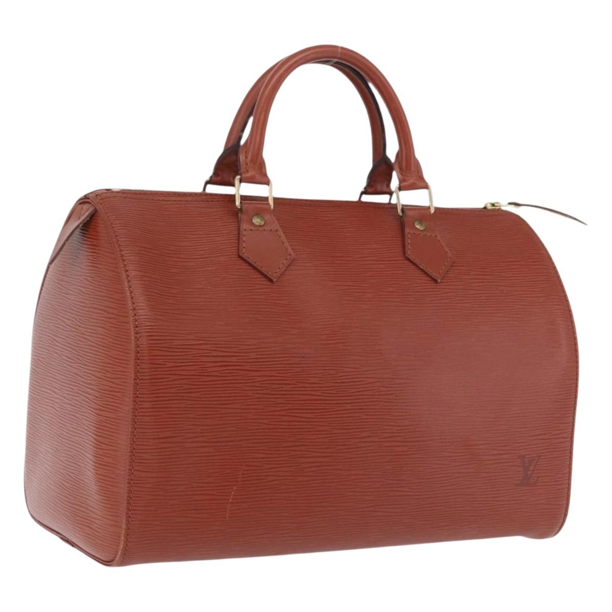 Speedy leather handbag