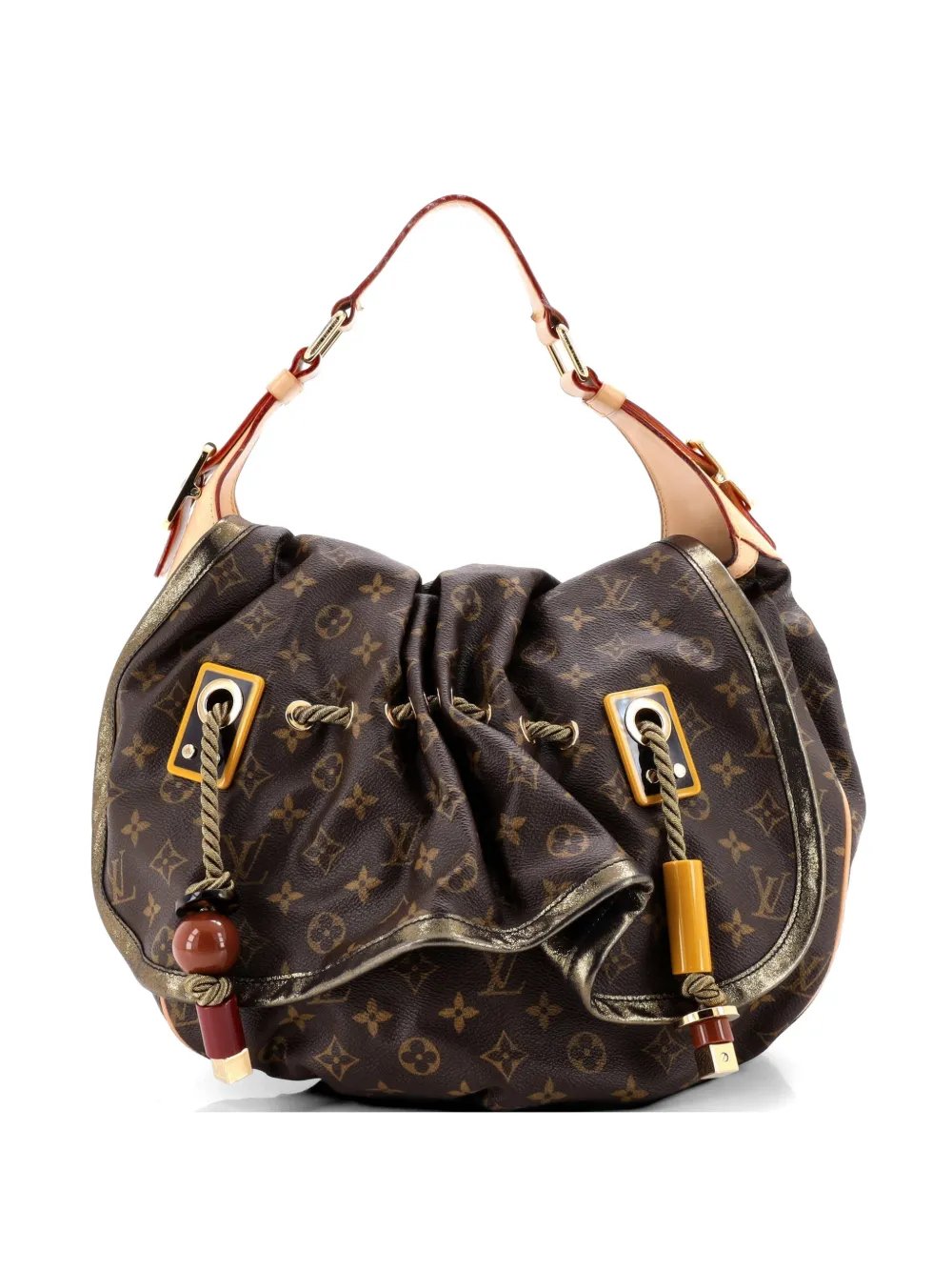Kalahari Handbag Monogram Canvas GM hobo bag