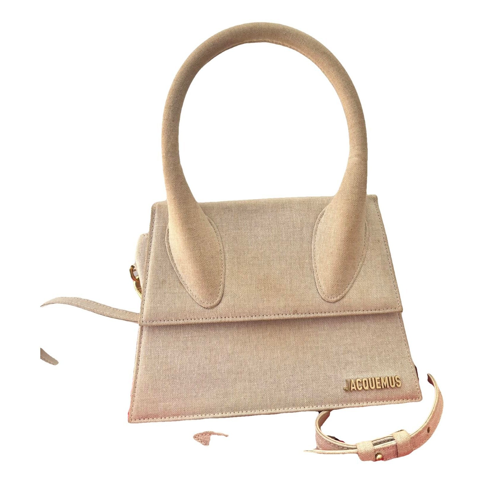 Jacquemus Le Grand Chiquito linen handbag