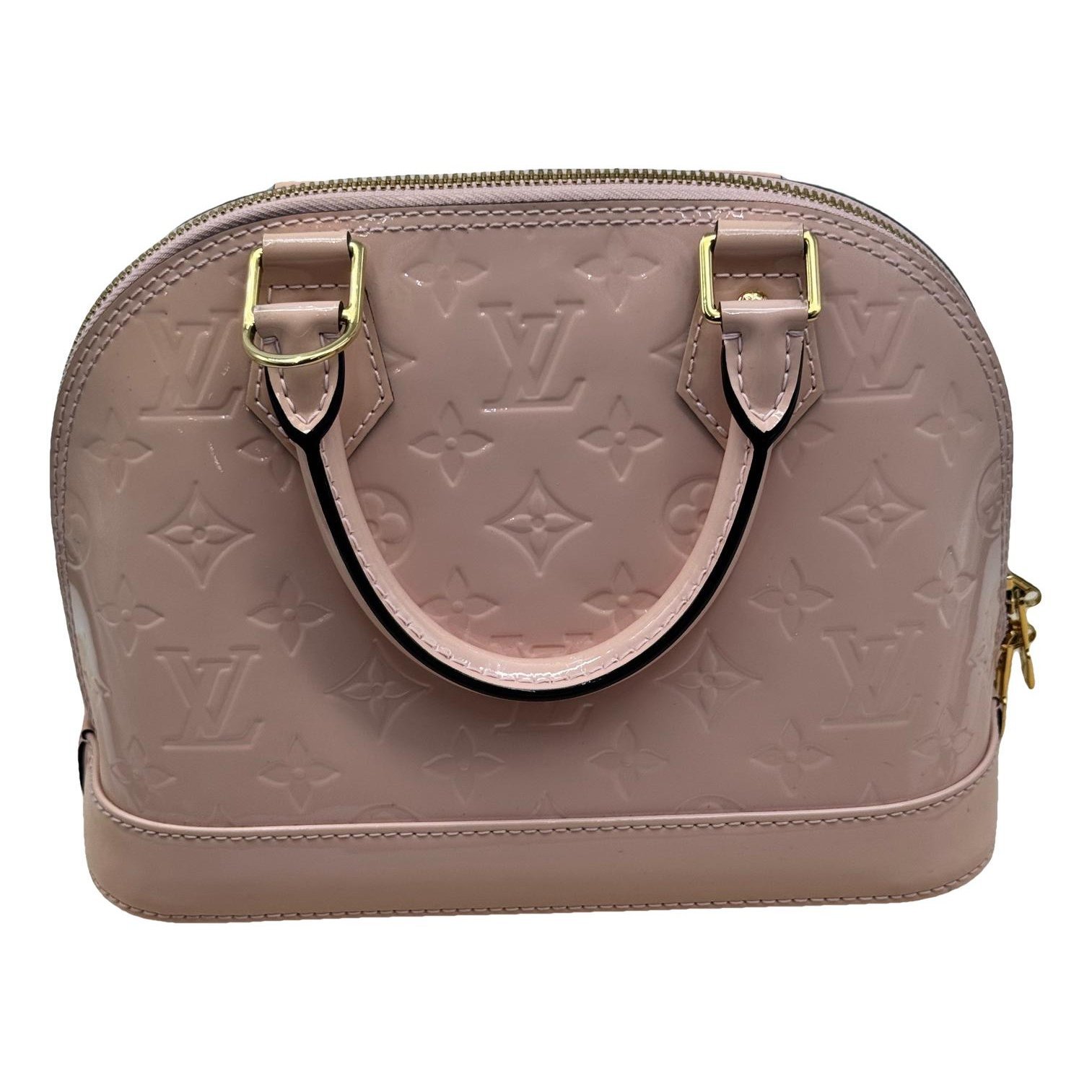 Alma BB patent leather handbag