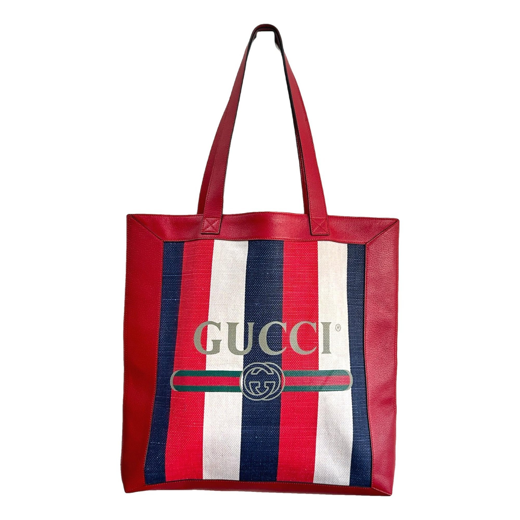 Leather tote
