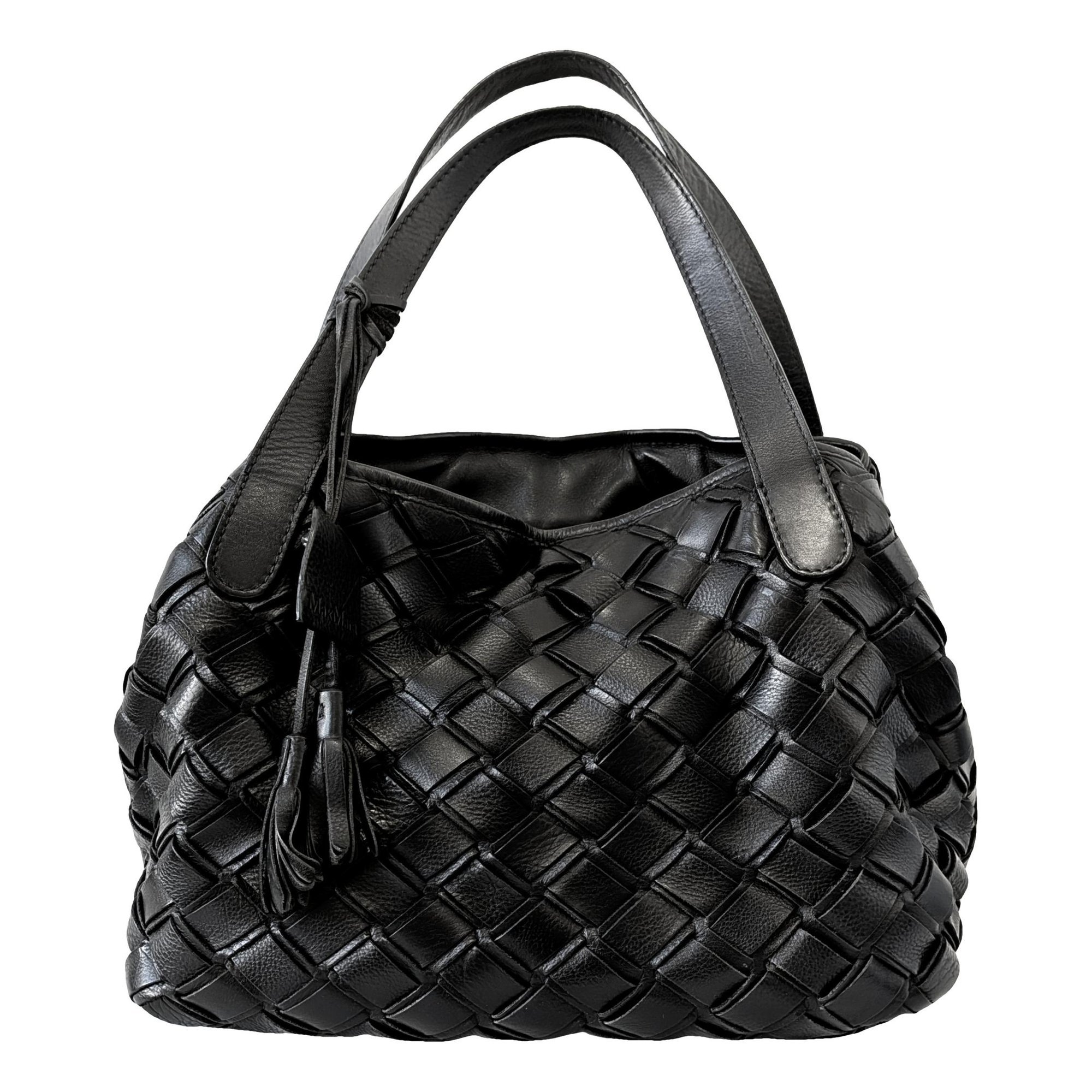Leather tote