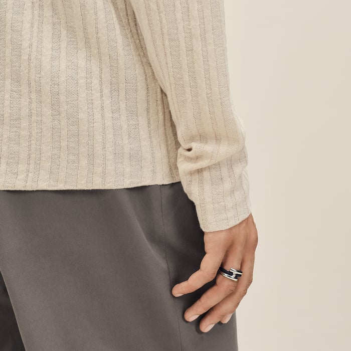 Ficelle Buttoned Cardigan