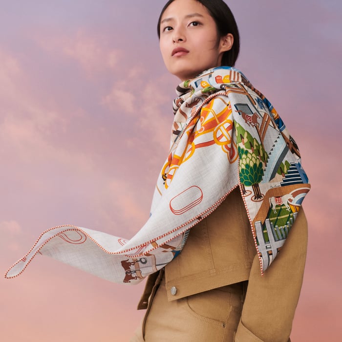 Xale 140 Hermès Horse Club