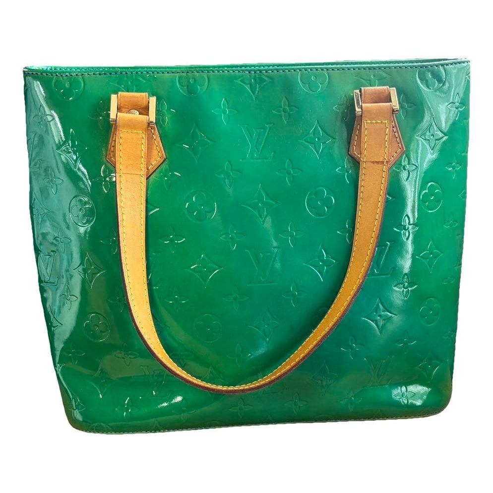 Houston patent leather handbag