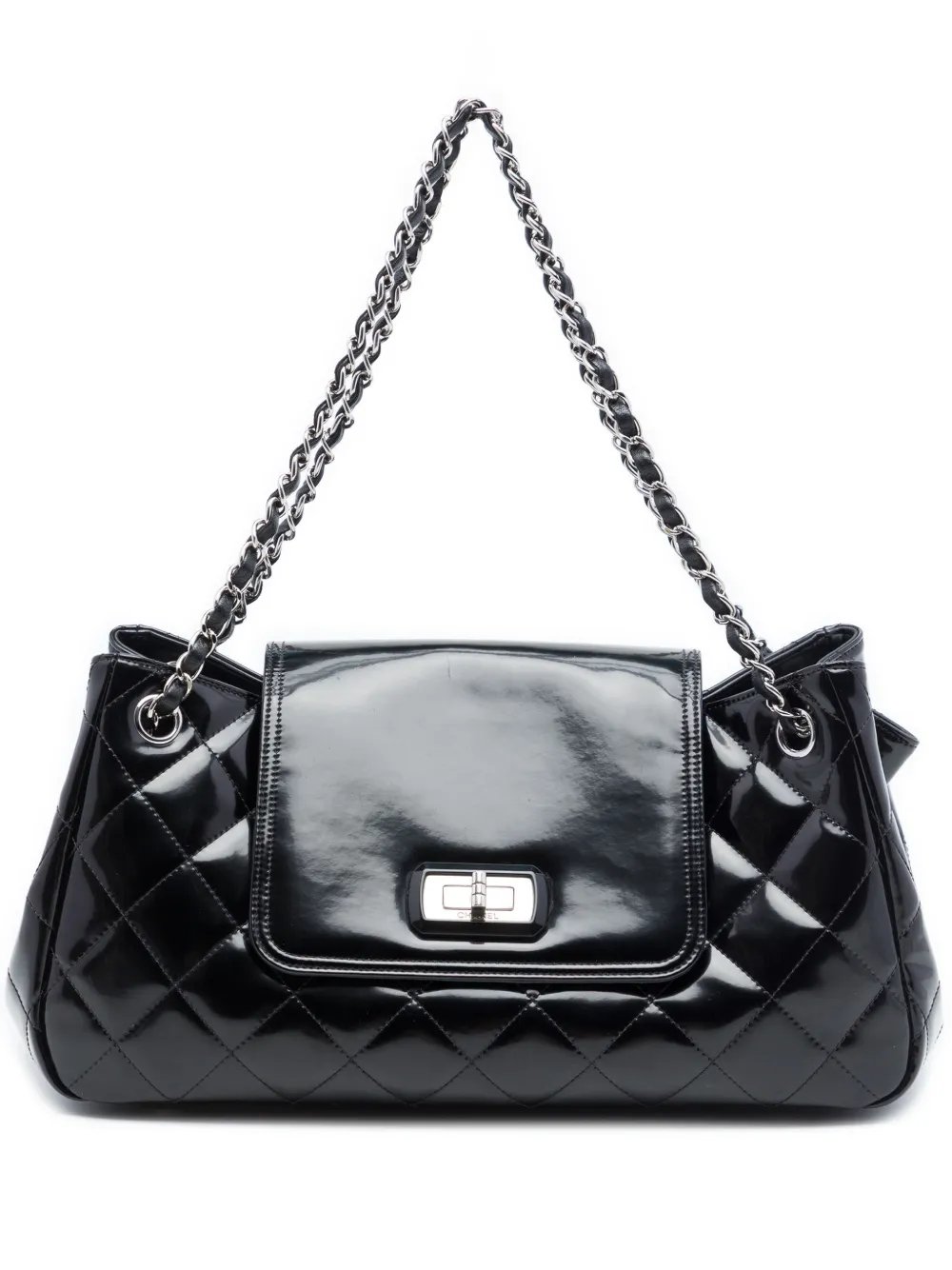 2010-2011 Quilted Patent Reissue 2.55 Accordion Flap shoulder bag