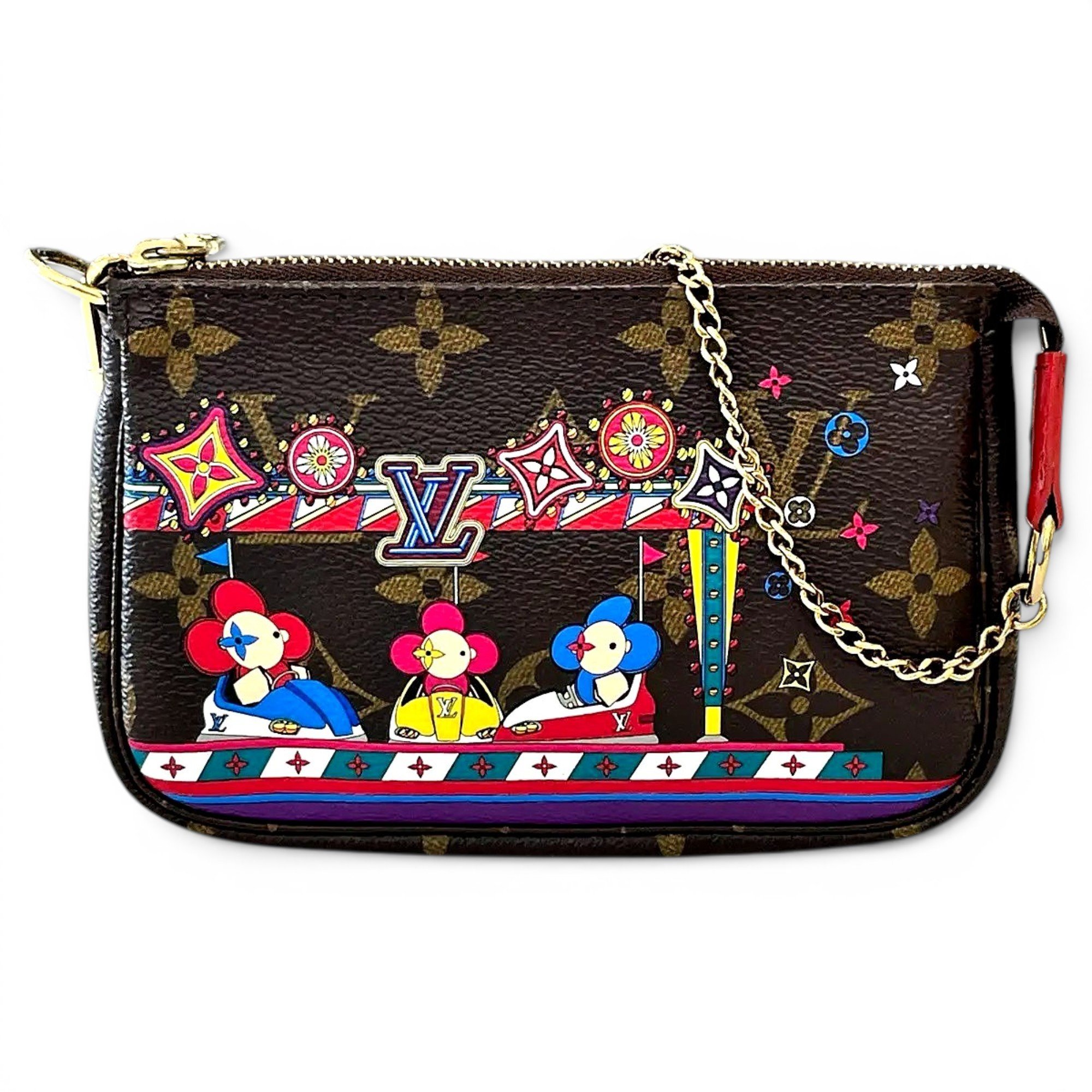 Pochette Accessoire vinyl handbag