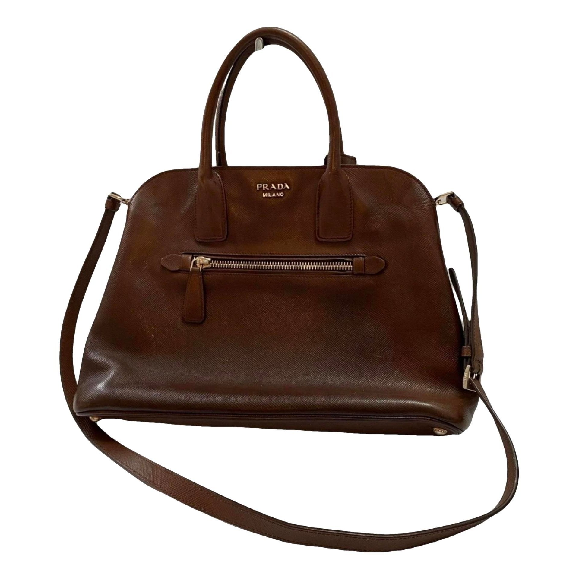 Leather handbag