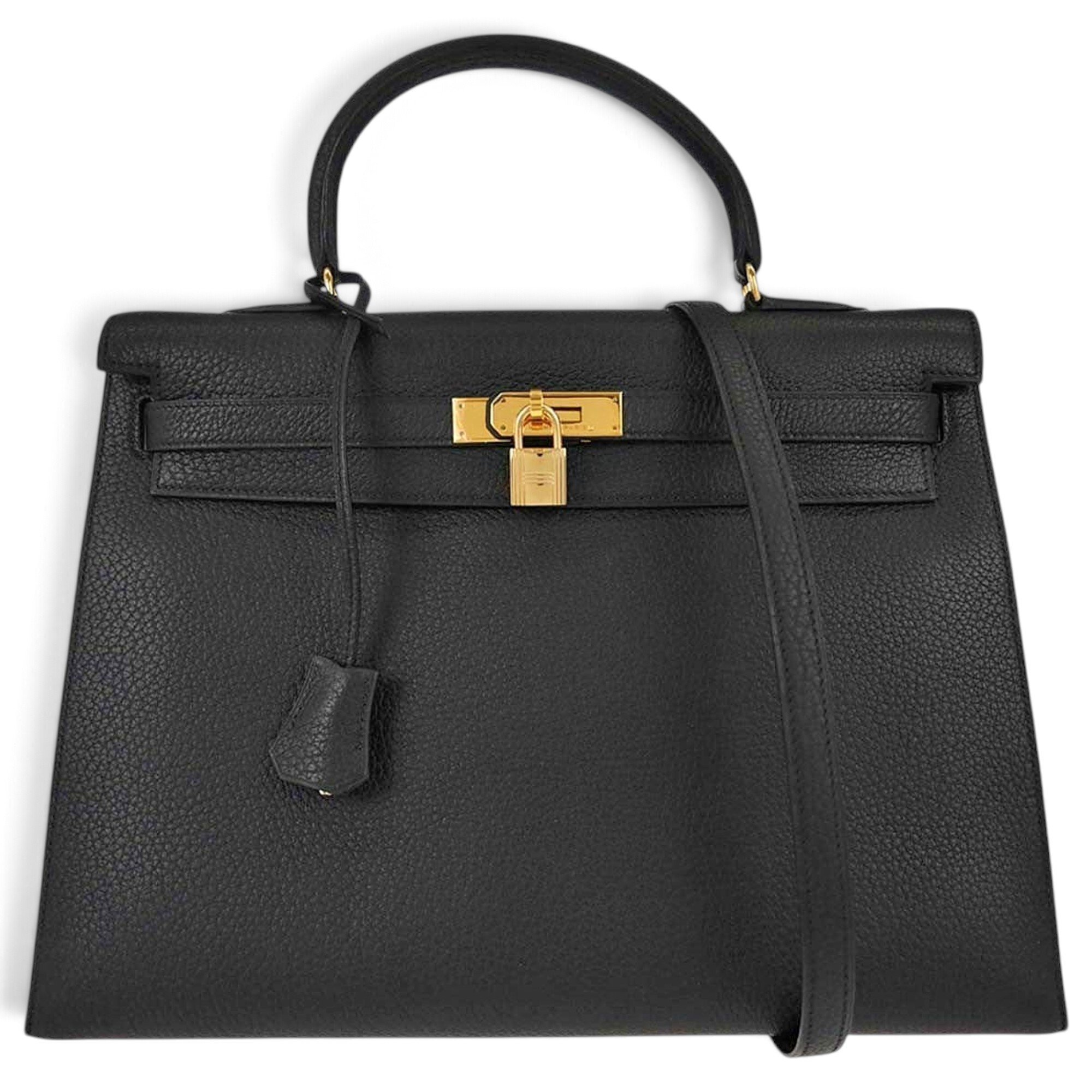 Kelly 35 leather handbag