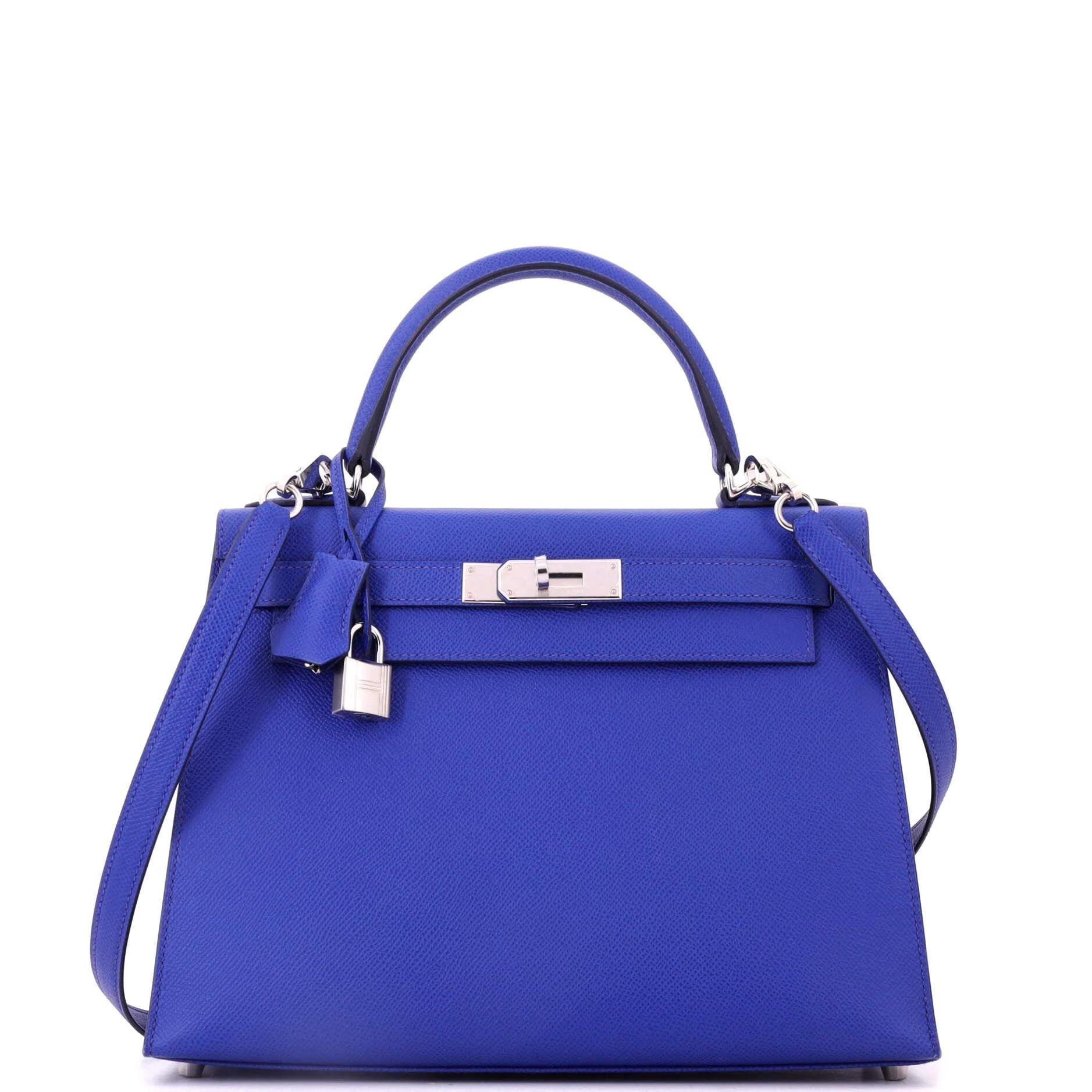 Kelly 28 leather handbag