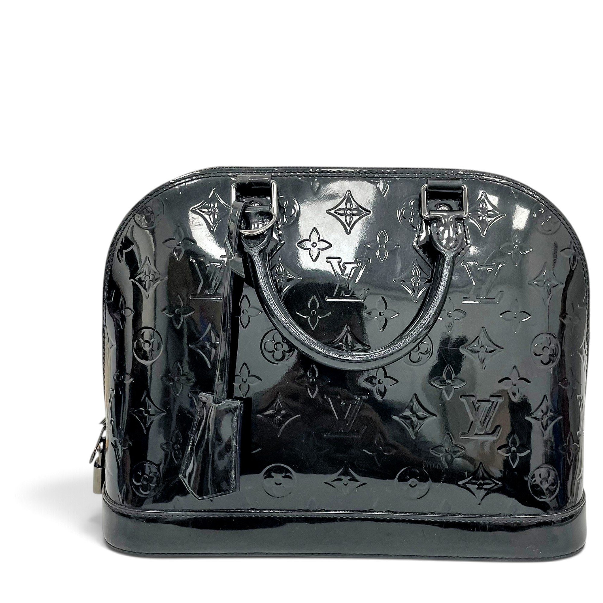 Alma patent leather handbag