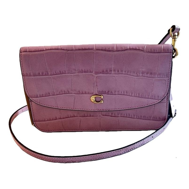 Leather crossbody bag
