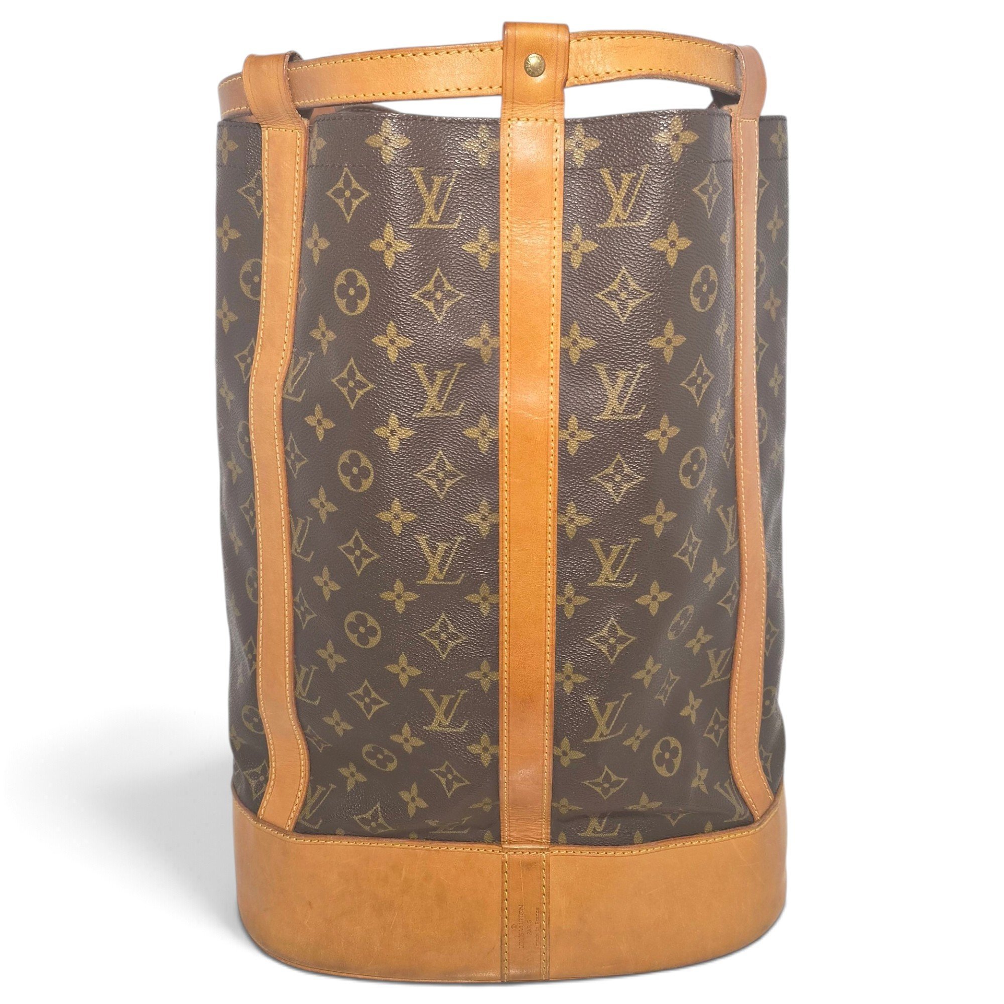 Randonnée leather backpack