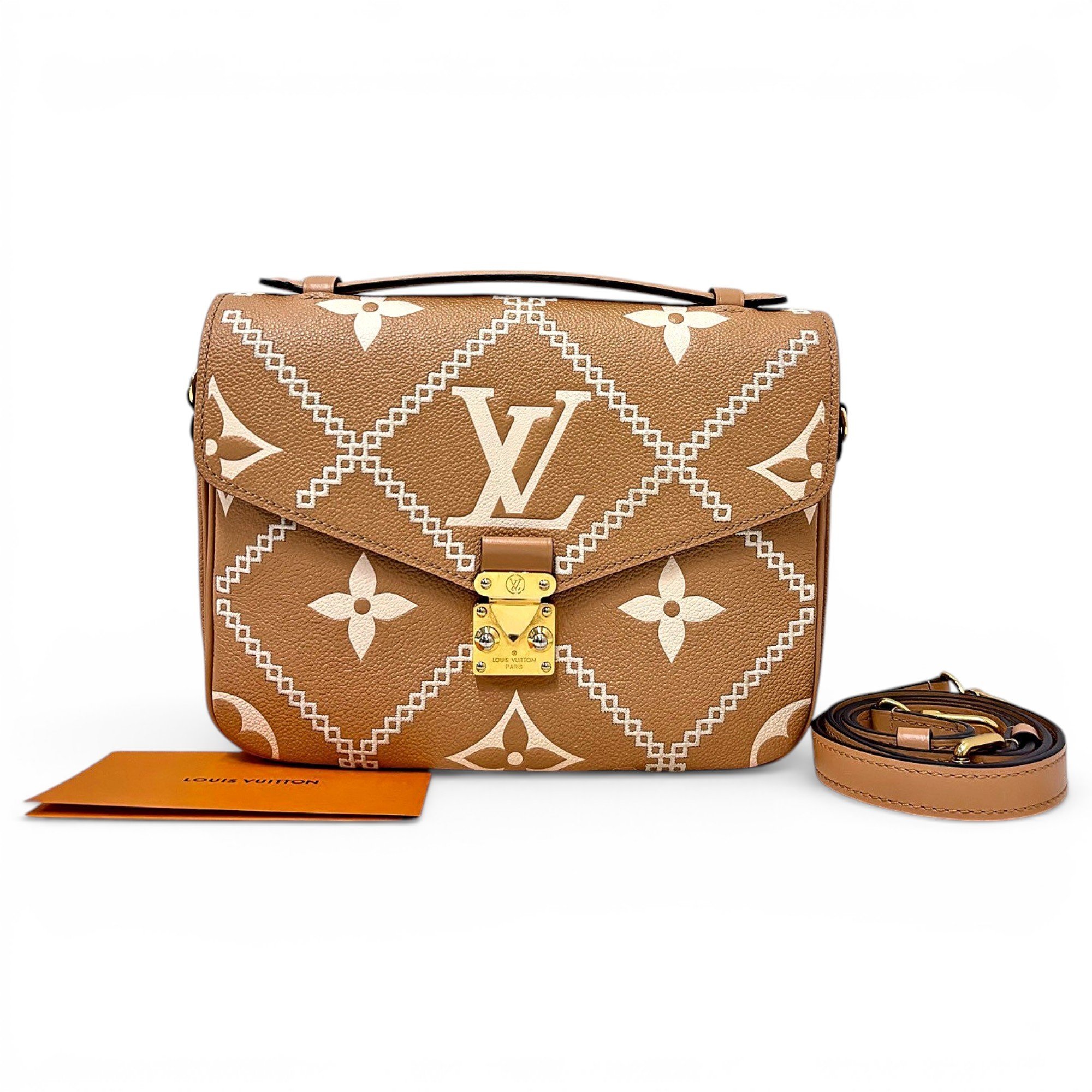 Metis leather handbag
